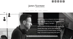 Desktop Screenshot of jamessizemore.com