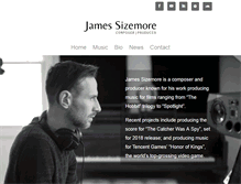Tablet Screenshot of jamessizemore.com